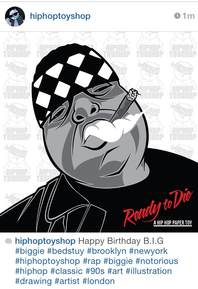 Biggie IG Tributes [PHOTOS]