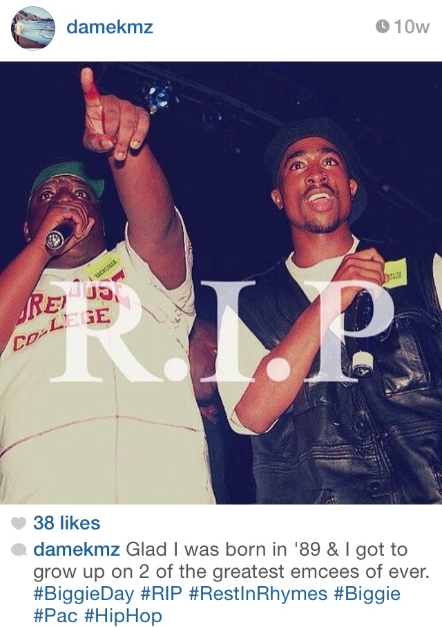 Biggie IG Tributes [PHOTOS]