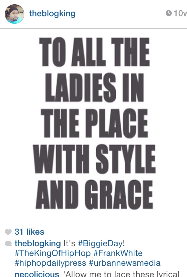 Biggie IG Tributes [PHOTOS]