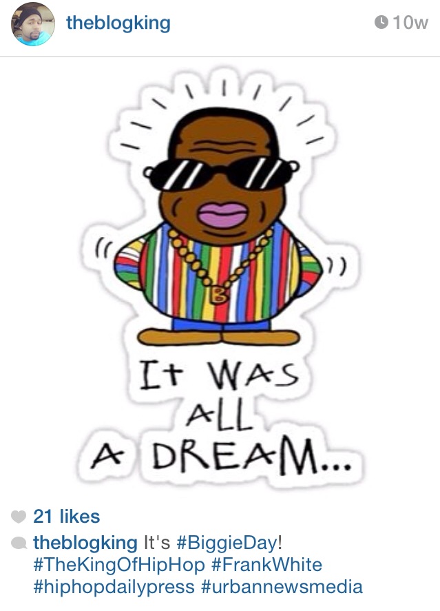Biggie IG Tributes [PHOTOS]