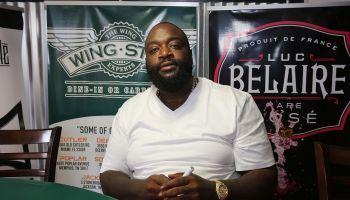 Rick Ross Meets And Greets Fans