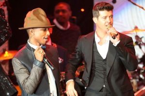 Pharrell Williams and Robin Thicke