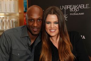 Khloe Kardashian And Lamar Odom Appearance At Perfumania's Boutique At The Block At Orange