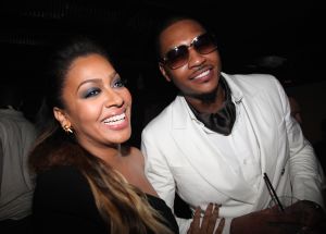 Carmelo and Lala Anthony