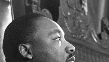 Martin Luther King Jr. Before a Speech