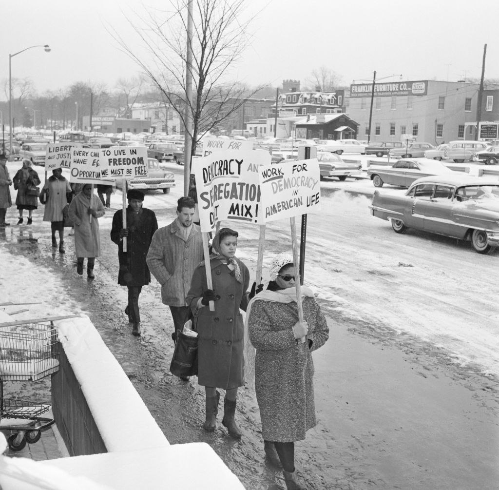 Segregation Protest In Englewood, NJ