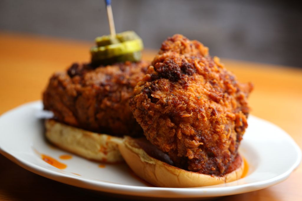 Nashville Hot Fried Chicken At WuBurger