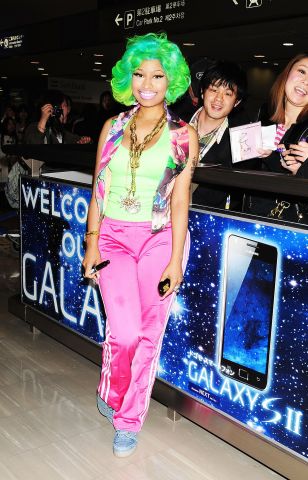 Nicki Minaj Arrives In Tokyo