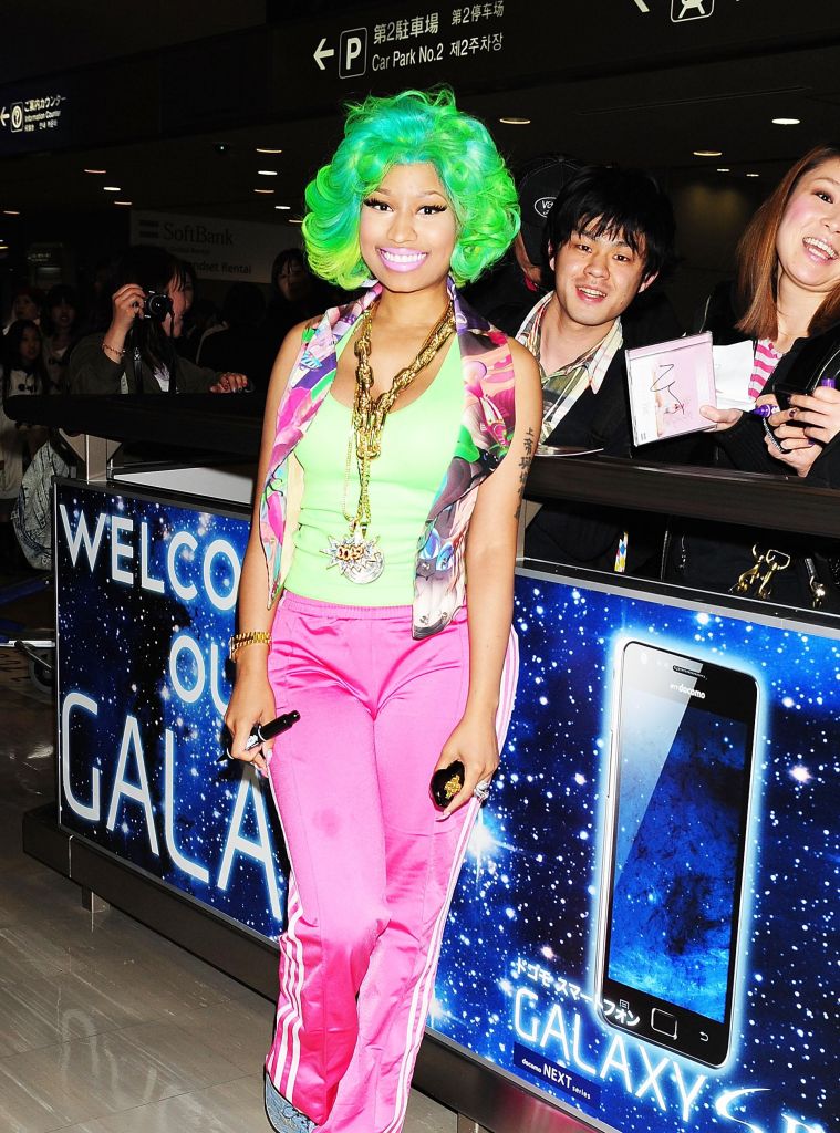 Nicki Minaj Arrives In Tokyo