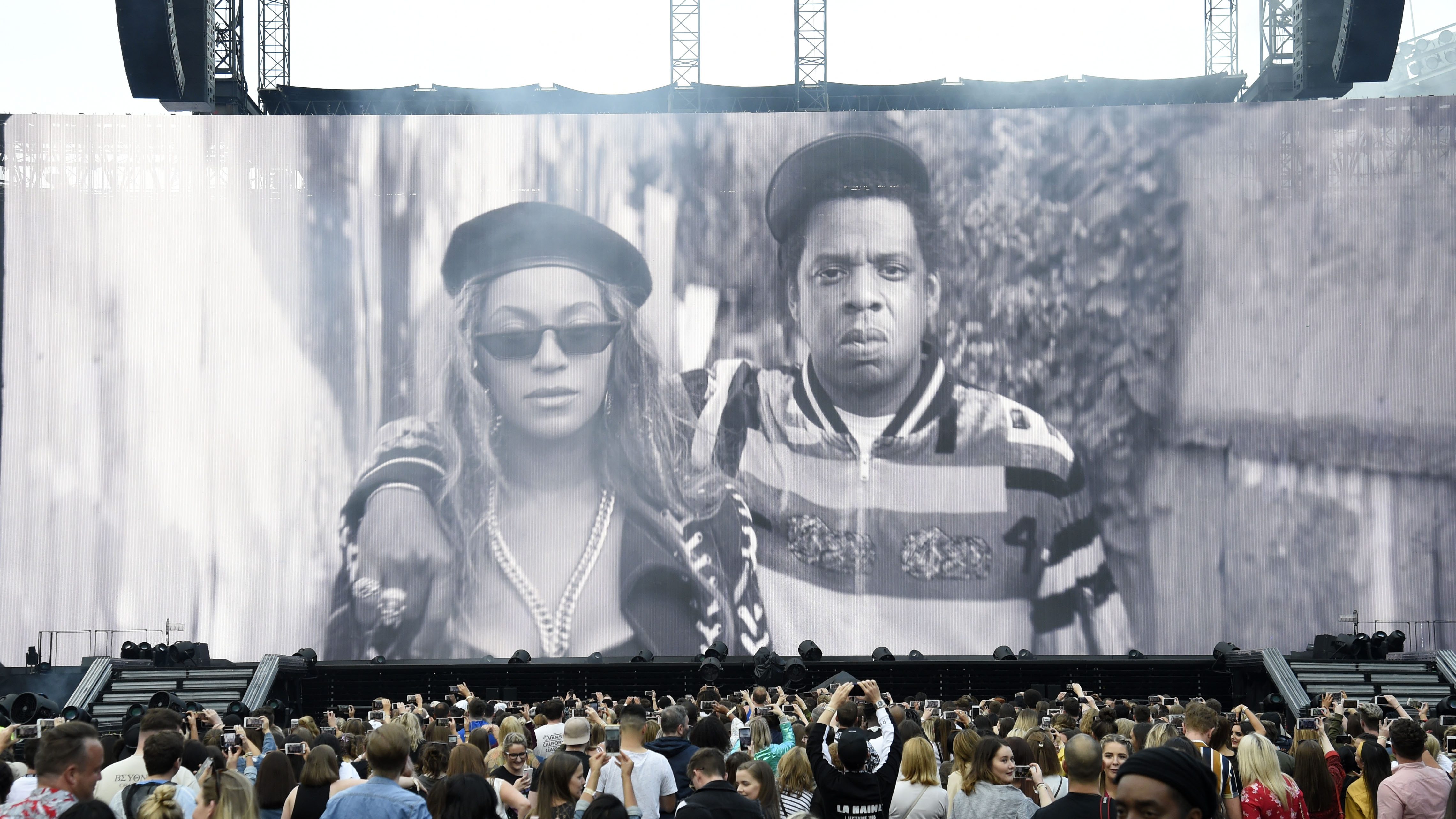 Beyonce and Jay-Z 'On the Run II' Tour - Glasgow