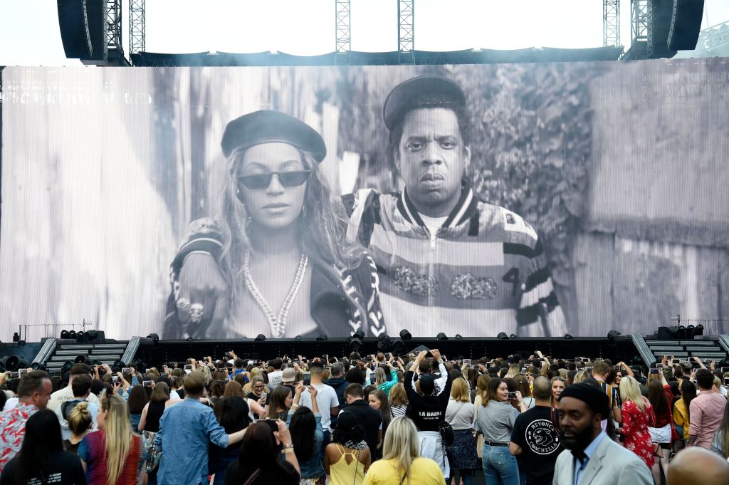 Beyonce and Jay-Z 'On the Run II' Tour - Glasgow