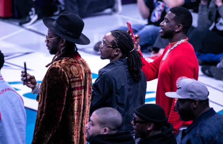 Celebrities Attend The 2019 NBA All-Star Saturday Night