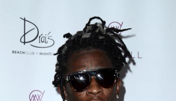 Rapper Young Thug Performs at Drais