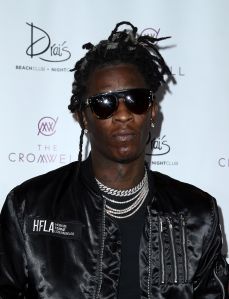 Rapper Young Thug Performs at Drais