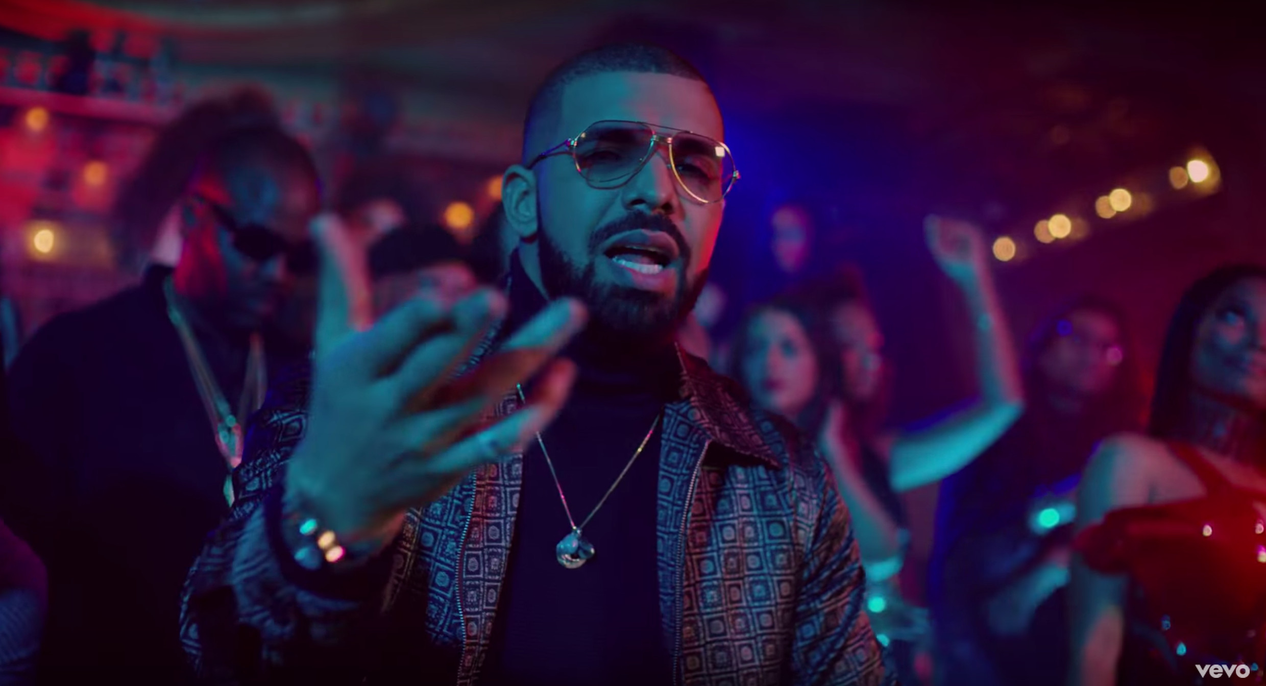 The video for Nicki Minaj’s track No Frauds, featuring Drake and Lil Wayne