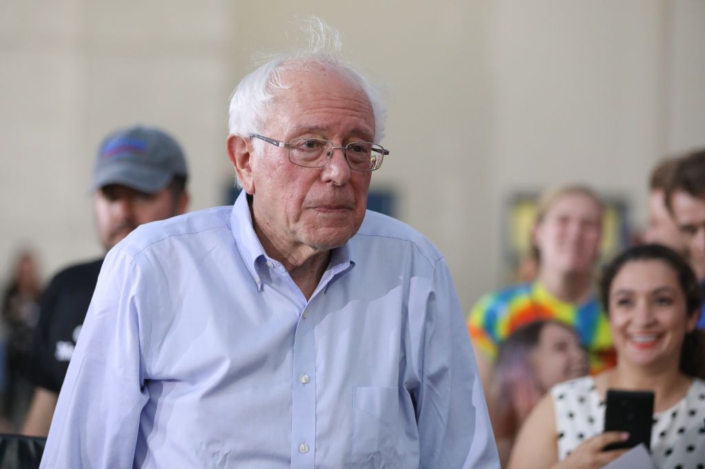 Presidential Candidate Bernie Sanders Holds Campaign Rally in Santa Monica