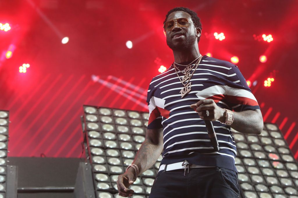Gucci Mane seen performing at Coachella weekend 2 Day 2