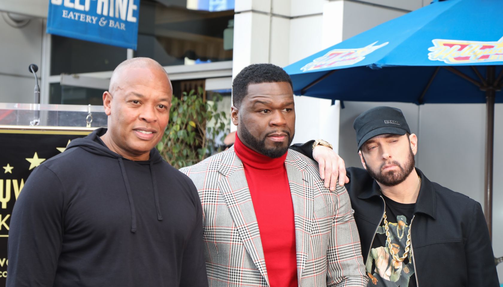 Curtis "50 Cent" Jackson Is Honored With A Star On The Hollywood Walk Of Fame