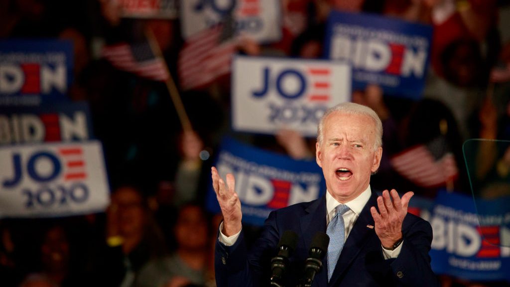 Joe Biden wins the South Carolina Primary in Columbia, US