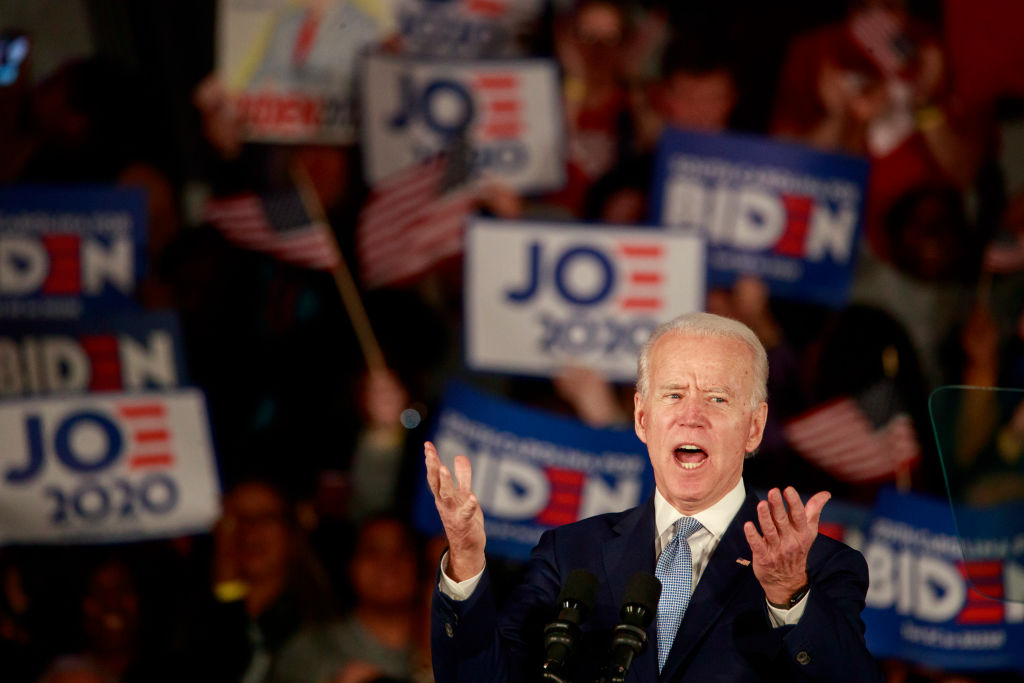 Joe Biden wins the South Carolina Primary in Columbia, US