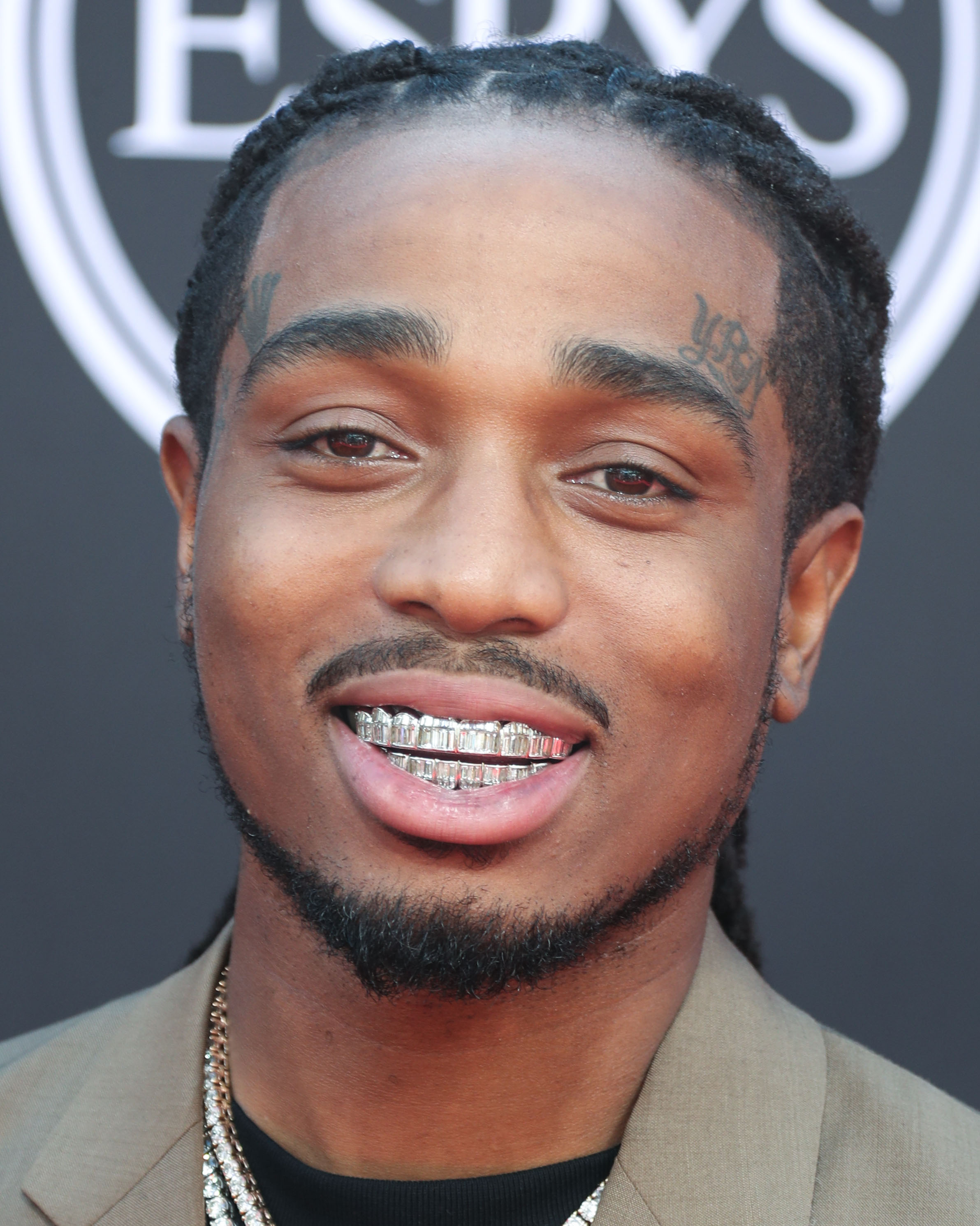 Quavo of Migos wearing Prada arrives at the 2019 ESPY Awards held at Microsoft Theater L.A. Live on July 10, 2019 in Los Angeles, California, United States. (Photo by Xavier Collin/Image Press Agency)