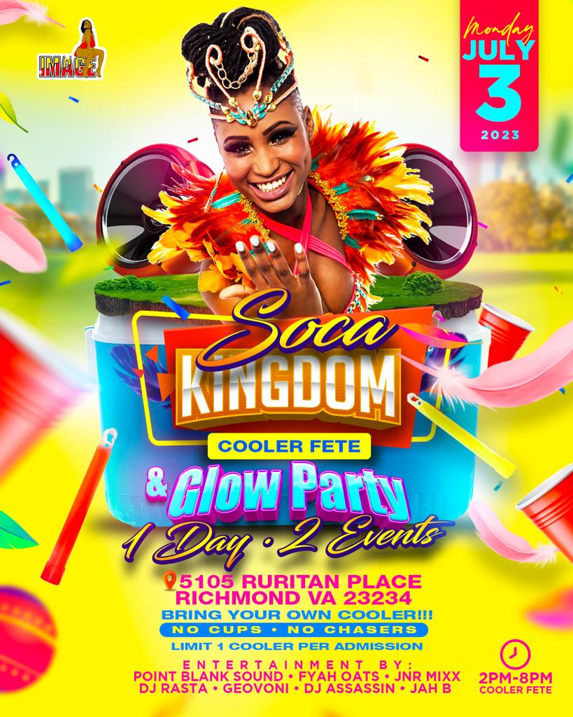 Soca Kingdom Cooler Fete & Glow Party