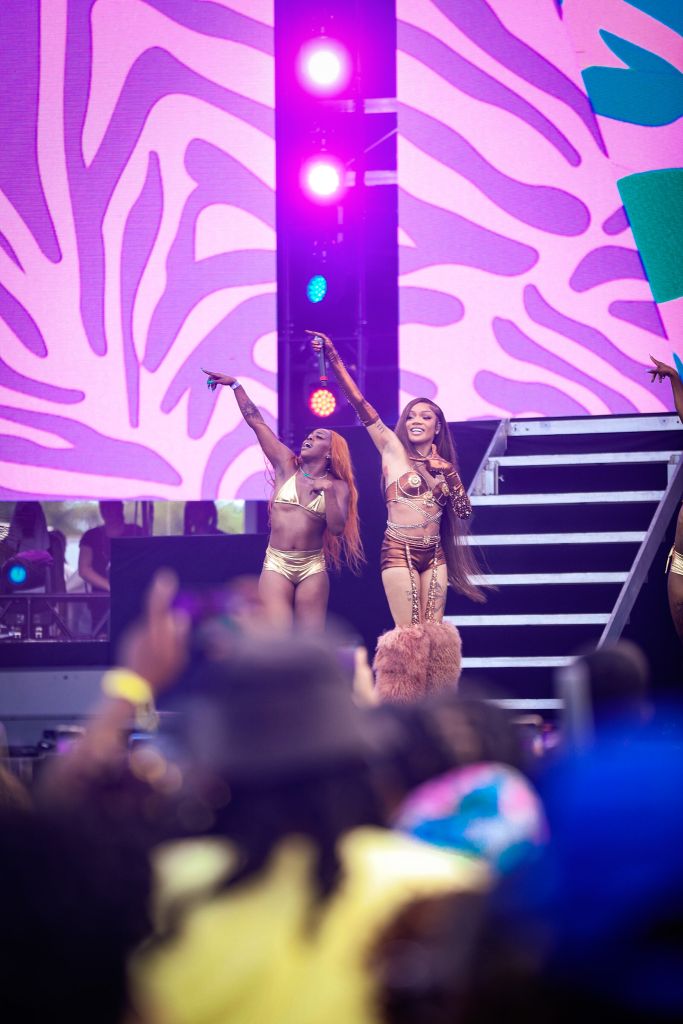 Glorilla at Broccoli City Festival 2023
