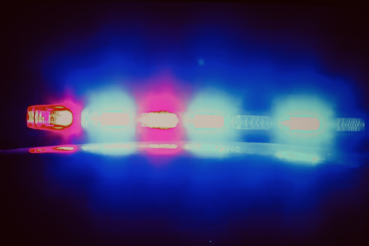 Police car and crime concepts