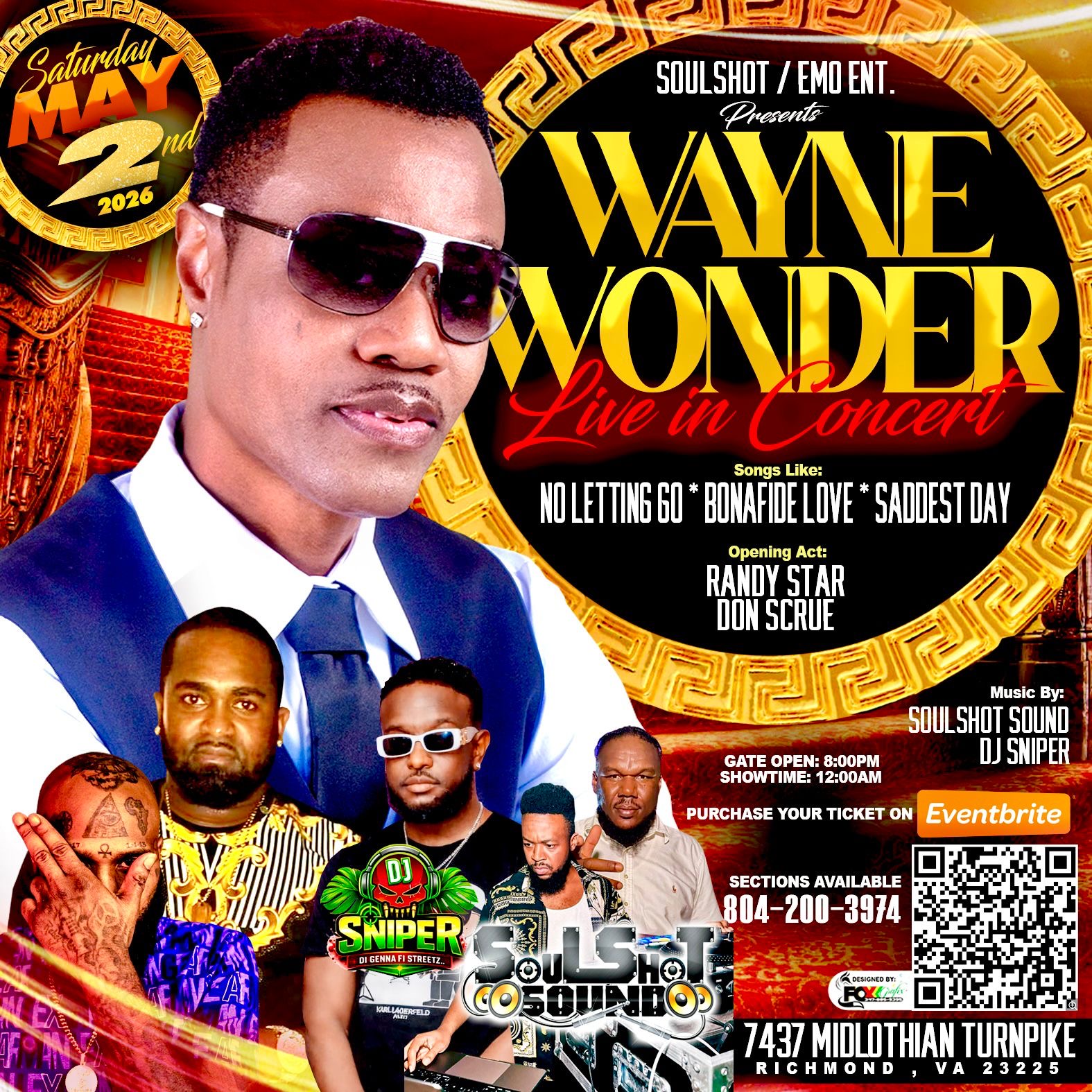 Wayne Wonder Live in Concert